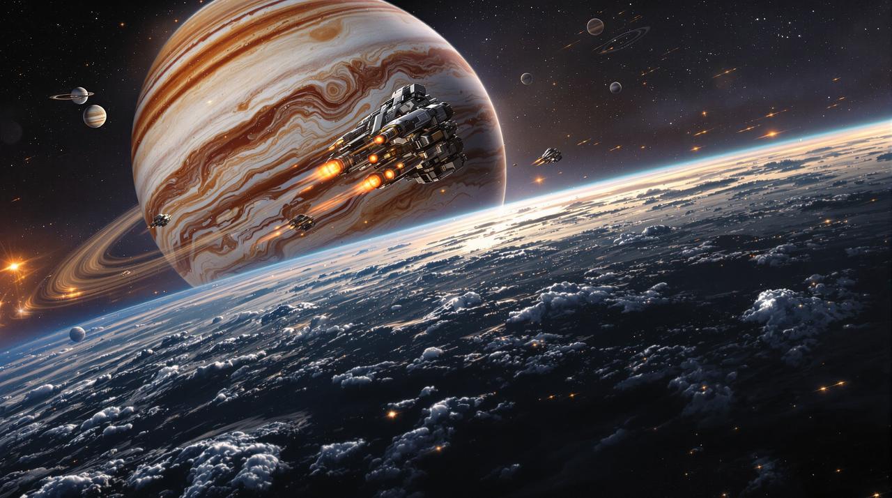 流浪地球3：太阳危机 - 科幻相关推荐影视封面